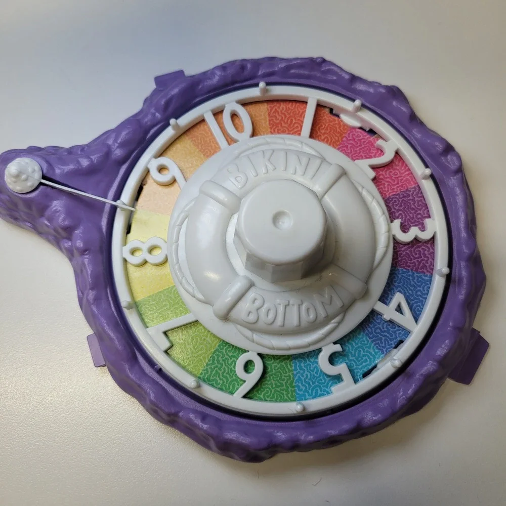 SpongeBob SquarePants Bikini Bottom Spin Wheel Game‎ Toy Accessory
